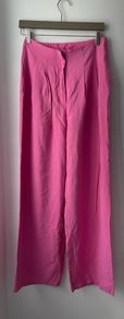 Primark pink palazzo trousers size 10 New