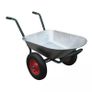 Gardening Tool Wheelbarrow Two Wheels 66 L Image 2