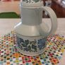 Fabulous Vintage Midwinter Stonehenge Coffee Pot and Milk Jug in the Caprice Pattern (Spanish Garden) Designed by Jessie Tate, Excellent Condition Image 6