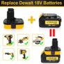 Battery Adapter DCA1820 for Dewalt 18V Tools Convert Dewalt 20V Lithium Battery for DC9096 DE9098 DE9096 with USB Image 5