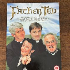 Share DVD Father Ted Complete 1st Series, Series 2 part 1 & 2 and complete 3rd series