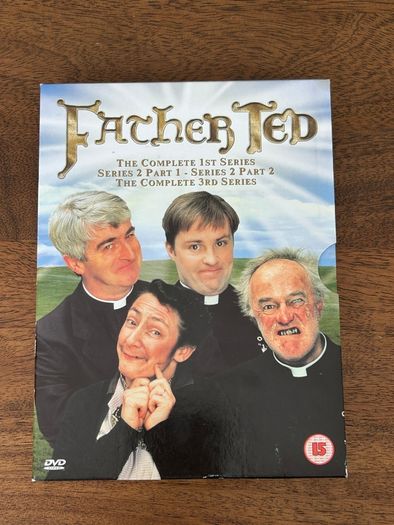 Share DVD Father Ted Complete 1st Series, Series 2 part 1 & 2 and complete 3rd series