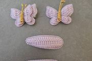 Homemade hair clips
