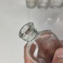 292 - Set of 5 Vintage Clear Glass Decorative Collectible Display Bottles Image 3