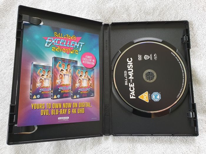 Bill and Ted Face the Music 2020 DVD Alex Winter Keanu Reeves William Sadler