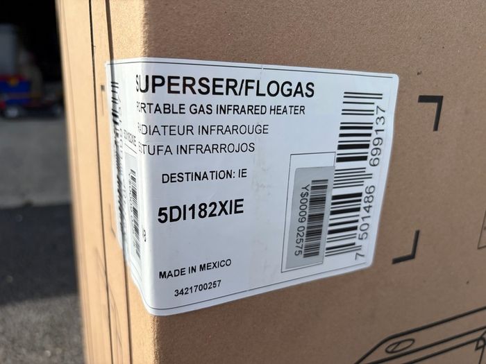 Superser Portable gas heater