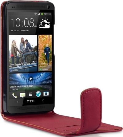 Htc One Qubits Faux Leather Flip Case In Various Colors