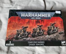 Games Workshop Warhammer 40k Chaos Space Marines Chaos Bikers