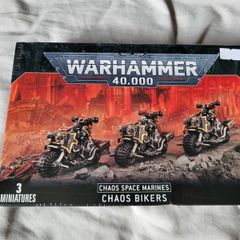 Games Workshop Warhammer 40k Chaos Space Marines Chaos Bikers