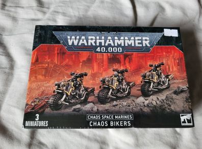 Games Workshop Warhammer 40k Chaos Space Marines Chaos Bikers