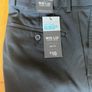 Mens Black Slim Fit Trousers Image 4