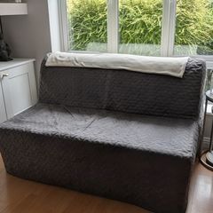 Ikea Lycksele Havet 2 seater Sofa Couch Bed with additional storage box