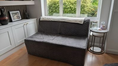 Ikea Lycksele Havet 2 seater Sofa Couch Bed with additional storage box