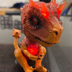 Fingerlings UNTAMED Dinosaur Radioactive X-Ray the T-Rex