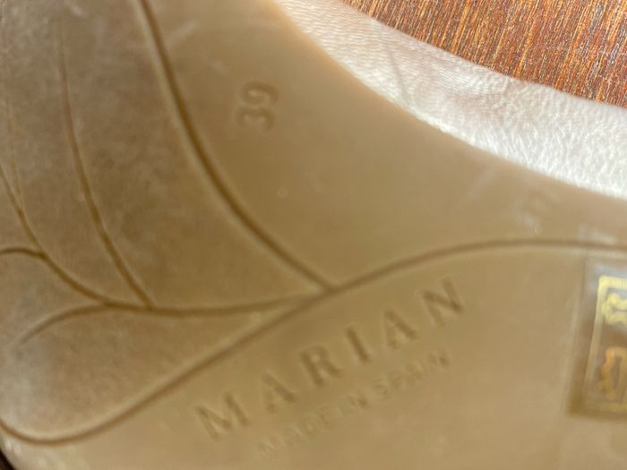 Marian high heel Size 39 champagne
