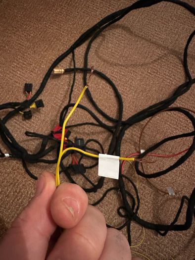 Audi A6 c7 estate electric boot wire harness.