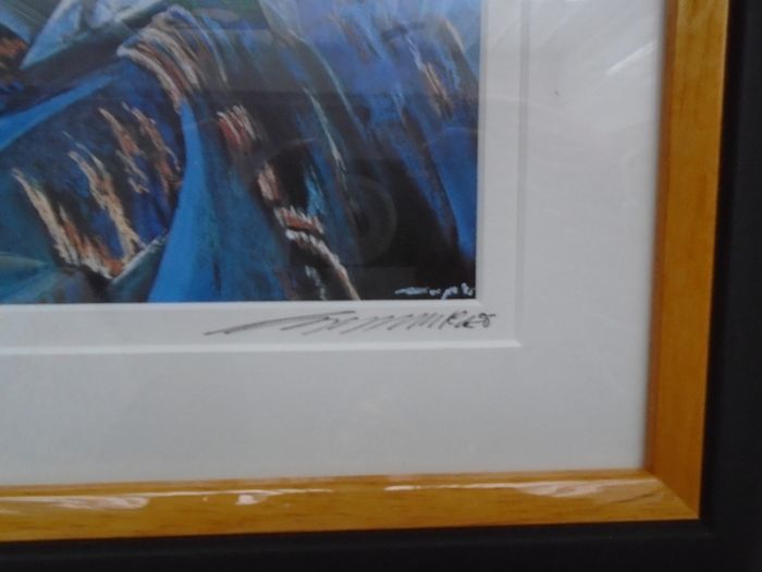Painting, Pastel on paper, Home decor, art.
