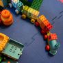 Genuine Lego Duplo mix blocks 345 pieces 4.5 kg Image 4