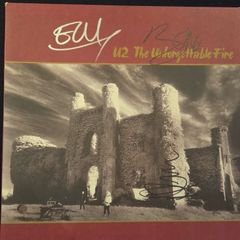 U2 signed vinyl