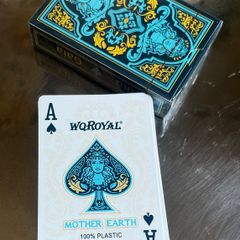 Plastic playing cards