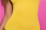 Tanktop with chains and rhinestones  size uni fits xs s m