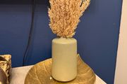 Dried Wheat Flowers In Vase