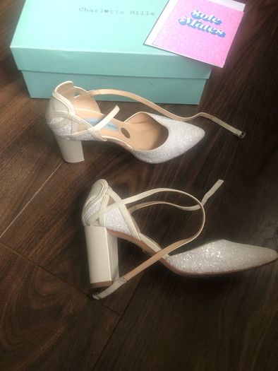 Charlotte Mills Bridal shoes