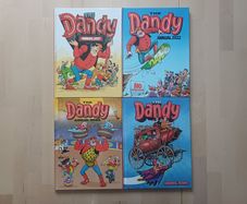 The Dandy Annuals 2021 to 2024 (Hardback Comic Books Collection)