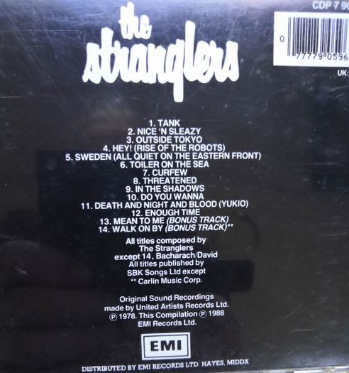The Stranglers - Black And White CD