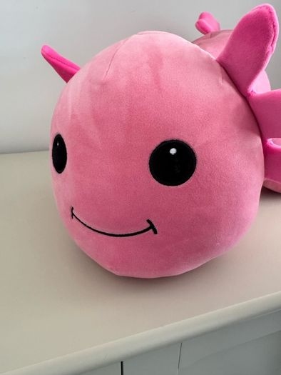 Pink plush toy