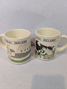 Irish Country Pottery Rural Ireland mugs