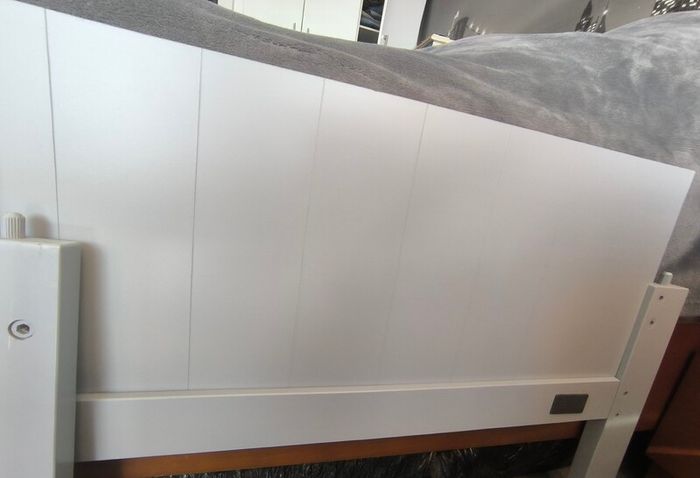 Nested Sorrento Cot Bed in Grey