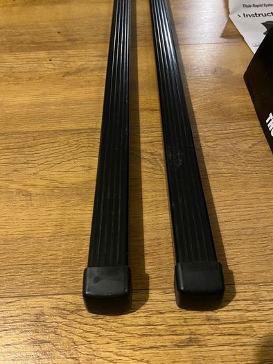 Premium Thule SquareBar Evo  Roof Rack Set - Rapid System 754 | Kit 1751 | Full Box