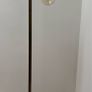 Modern brass floor lamp - 5 ft tall. Image 2