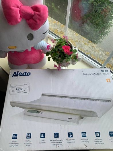 Alecto BC10 Baby Toddler Digital Scale