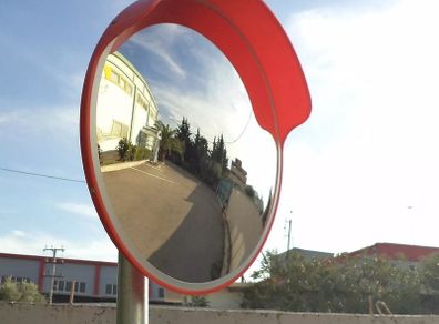 60cm Driveway Convex Curved Safety Mirror