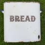 Vintage Prince & Wares White Enamel Porcelain Bread Metal Tin Box Image 3