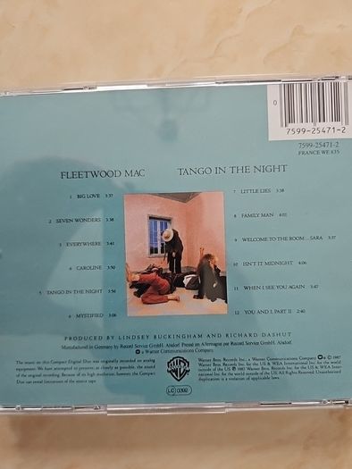 Fleetwood Mac CD  - Tango In The Night