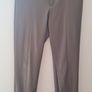 Zara Taupe Faux Leather Trousers Image 3