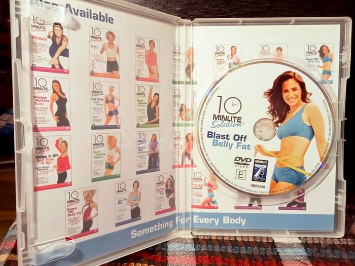 2010. 10 Minute Solution. Blast Off Belly Fat. DVD