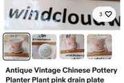 Antique Vintage Chinese Planter Pottery