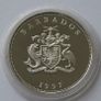 Silver proof Barbados Dollar 1997 Image 2