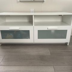 White TV unit