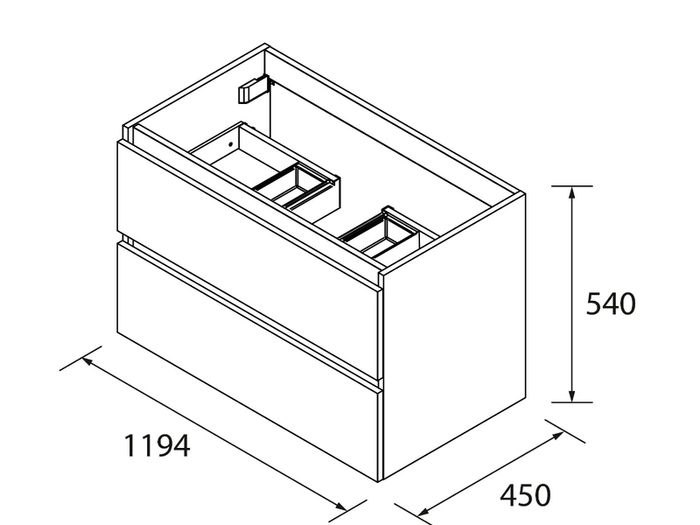 Vanity unit 1200
