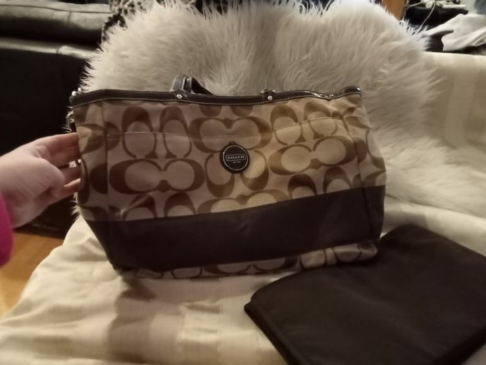 COACH  large diaper  bag