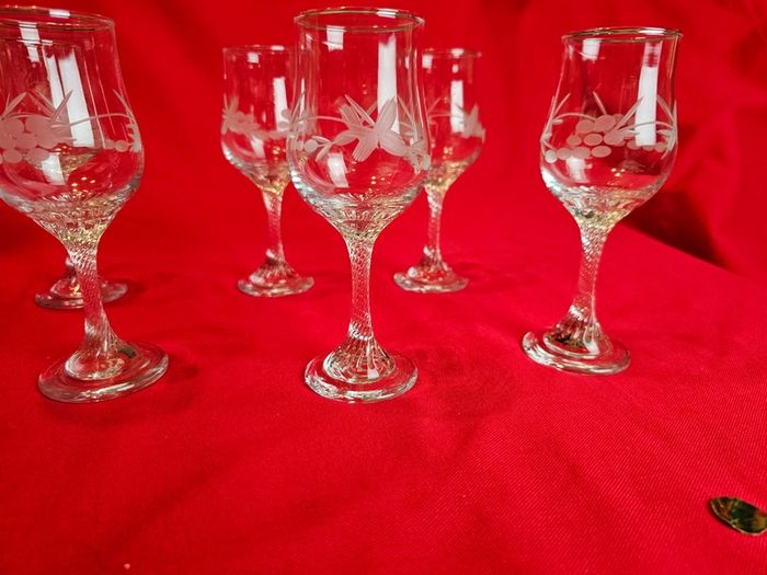 Set of 6 Penrose Glass Waterford Glasses - Irish Hand-Cut Crystal in Original Box