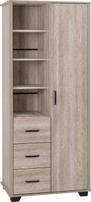 Oliver 1 Door 3 Drawer Open Shelf