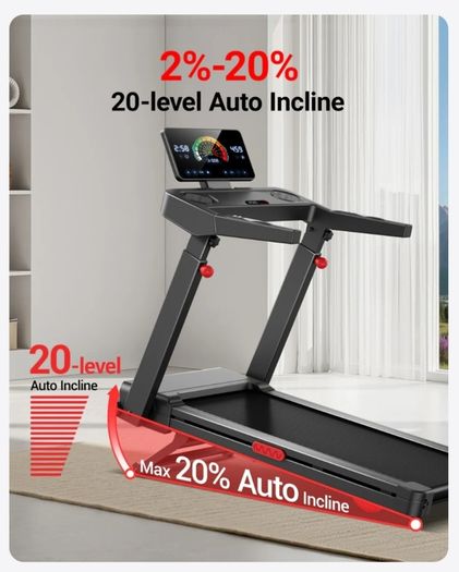 Treadmill Umay L10 Foldable , 20% Incline Treadmill