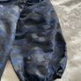 Zara Blue Black Balloon Midi Tiered Dress - Size S - New Image 3