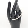 Thin Sterling Silver Bangle, 1991 Image 10